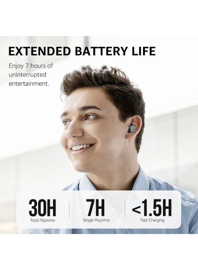 توزو سماعات أذن T10S Bluetooth مع شاحن لاسلكي سريع 15 وات - Image 3
